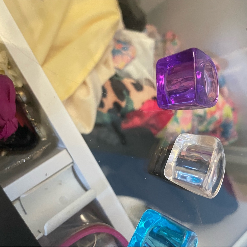 Source Unknown Multicolor Gemstone Rings - Picture 8 of 17